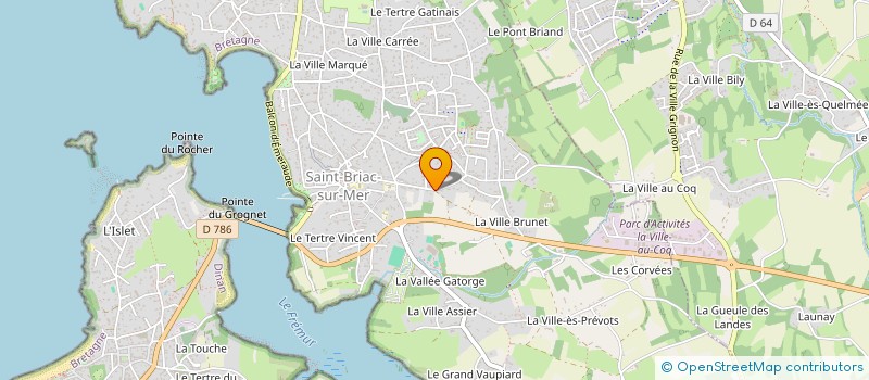 localisation de l'entreprise LGCR.H  SAINT-BRIAC-SUR-MER