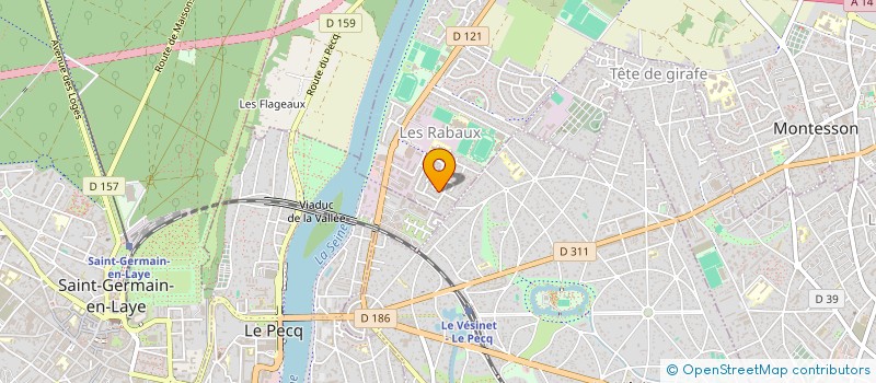 localisation de l'entreprise LGD  MONTESSON