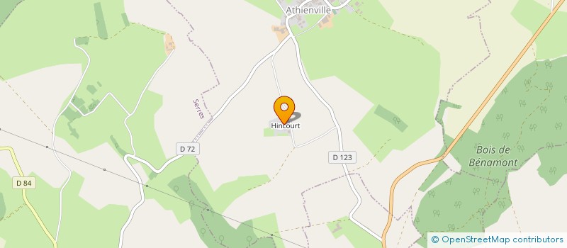 localisation de l'entreprise LGD'O CLEAN  ATHIENVILLE