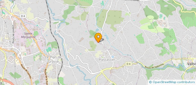 localisation de l'entreprise LGDA  CHATEAUNEUF-GRASSE