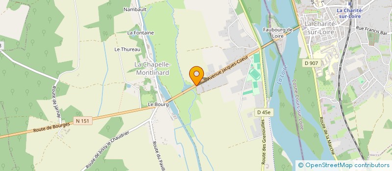 localisation de l'entreprise LGDA  LA CHAPELLE-MONTLINARD