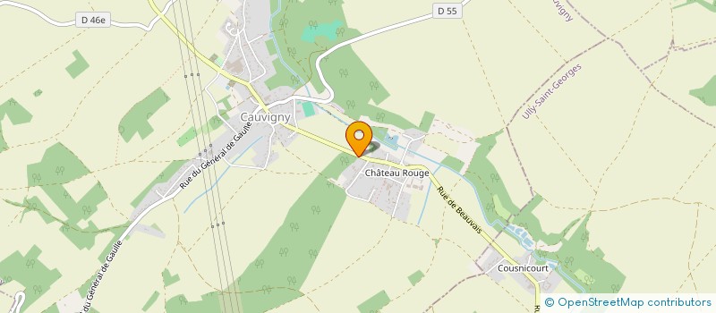 localisation de l'entreprise LGDB-ENERGIE à CAUVIGNY
