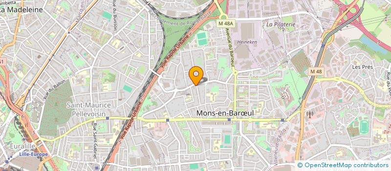 localisation de l'entreprise LGDL MERCURE  MONS-EN-BARUL