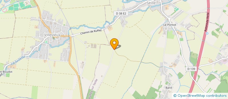 localisation de l'entreprise LGDP CONSEILS  RUFFEY-SUR-SEILLE