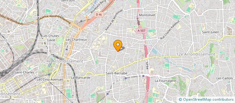 localisation de l'entreprise LGDP LES GOURMANDISES DE PROVENCE à MARSEILLE