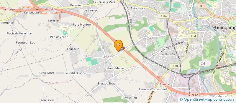 localisation de l'entreprise LGDS - LES GENS DU SPECTACLE à POMMERIT-LE-VICOMTE