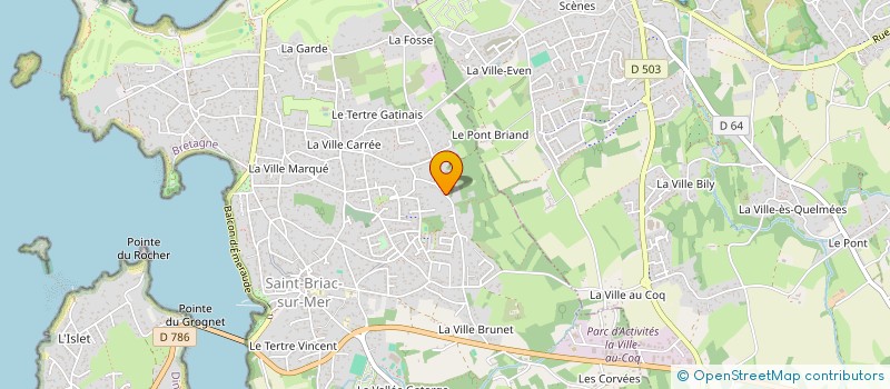 localisation de l'entreprise LGDT  SAINT-BRIAC-SUR-MER