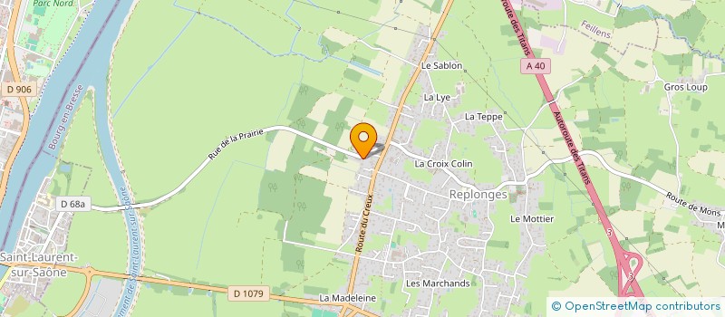 localisation de l'entreprise LGDV2 à REPLONGES