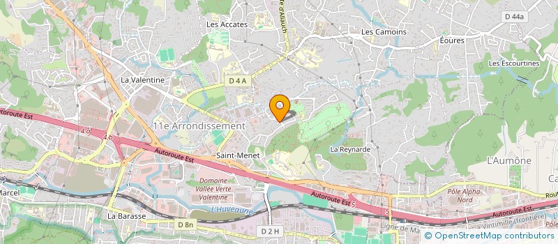 localisation de l'entreprise LGE à MARSEILLE