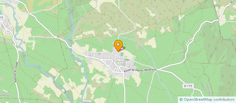 localisation de l'entreprise LGE INVEST  TRAUSSE