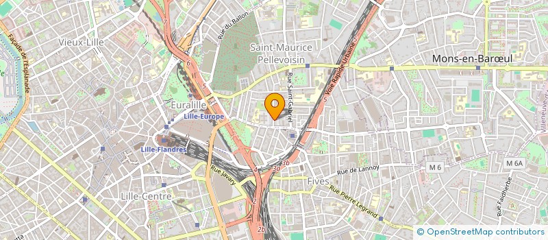 localisation de l'entreprise LGEA  LILLE