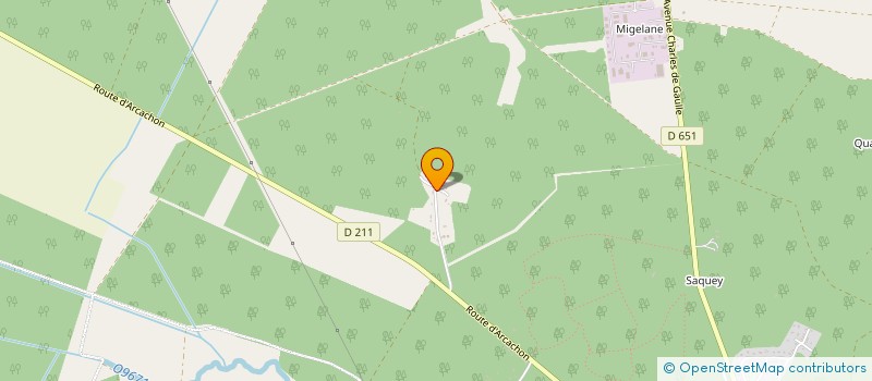 localisation de l'entreprise LGED HOLDING  SAUCATS