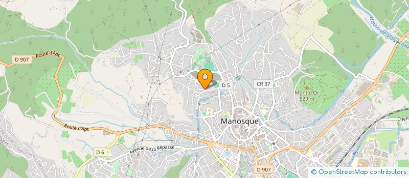 localisation de l'entreprise LGEN à MANOSQUE