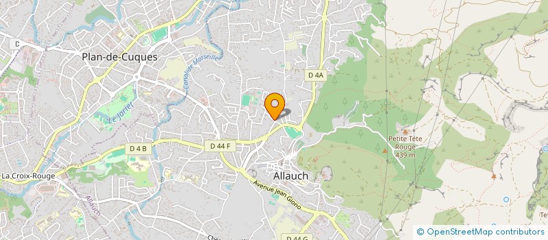 localisation de l'entreprise LGENT à ALLAUCH