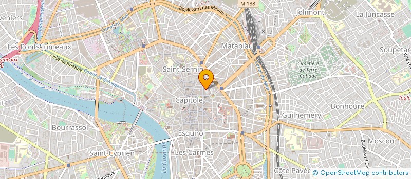 localisation de l'entreprise LGET à TOULOUSE