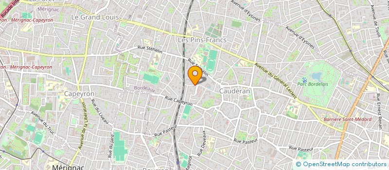 localisation de l'entreprise LGEXPERT  BORDEAUX