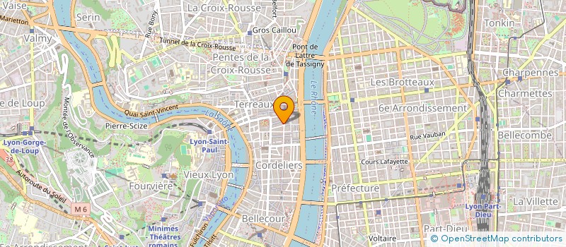 localisation de l'entreprise LGF à LYON