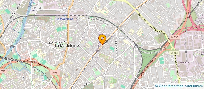 localisation de l'entreprise LGF HOLDING à LILLE