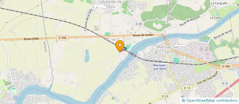 localisation de l'entreprise LGF-PRO à ROUFFIAC
