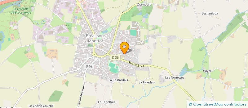 localisation de l'entreprise LGFB  CINTRE