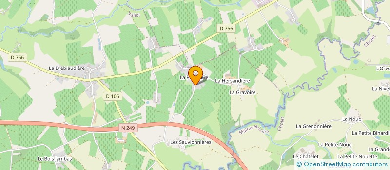 localisation de l'entreprise LGFINANCE IMMO  VALLET