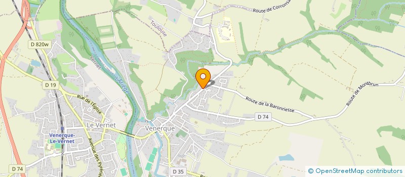 localisation de l'entreprise LGFR à VENERQUE