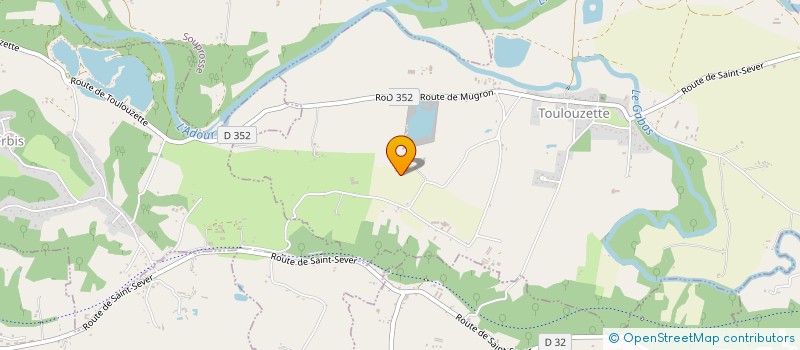 localisation de l'entreprise LGFS  TOULOUZETTE