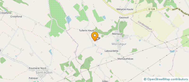 localisation de l'entreprise LGGB BON ACCUEIL  MONSEGUR