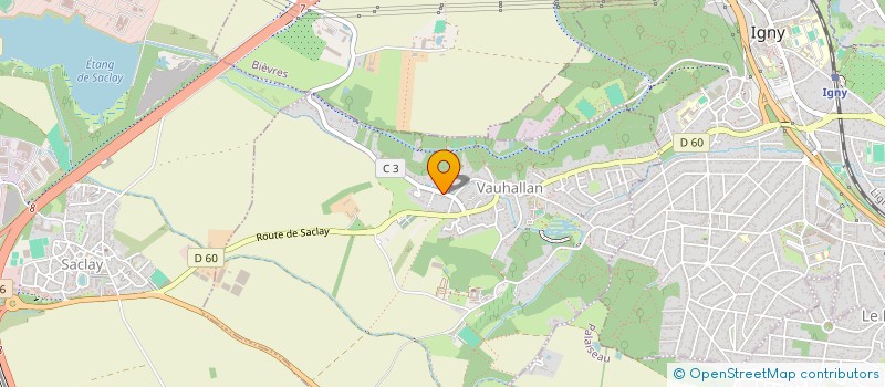 localisation de l'entreprise LGH CRETEIL  VAUHALLAN