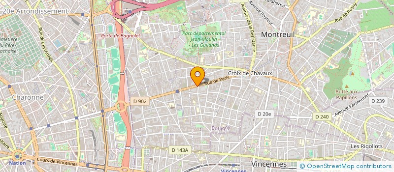 localisation de l'entreprise LGHACHI ALI &BOURICHI BRAHIM à MONTREUIL