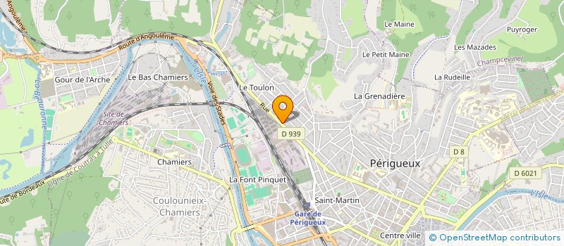 localisation de l'entreprise LGI à PERIGUEUX