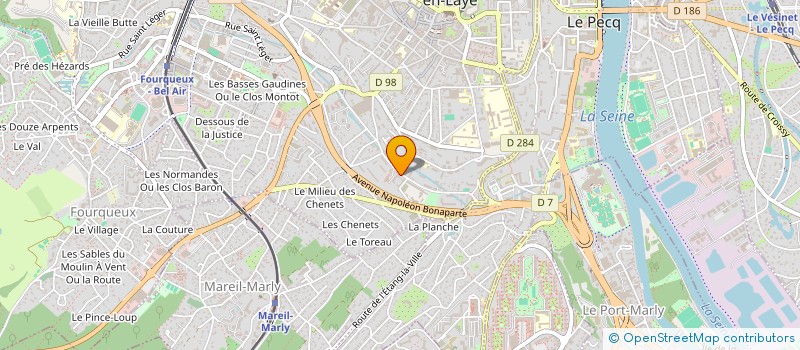 localisation de l'entreprise LGI  SAINT-GERMAIN-EN-LAYE