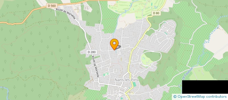 localisation de l'entreprise LGI  NANS-LES-PINS