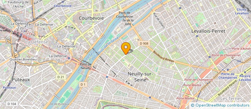 localisation de l'entreprise LGI NP1 à NEUILLY-SUR-SEINE