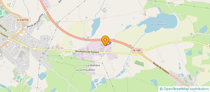 localisation de l'entreprise LGIB  BRESSUIRE