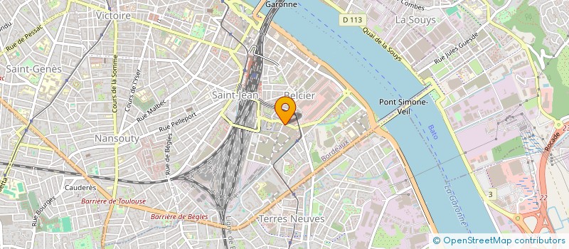 localisation de l'entreprise LGIF AQUITAINE à BORDEAUX