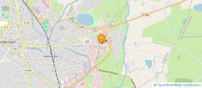 localisation de l'entreprise LGIP à SAVIGNEUX