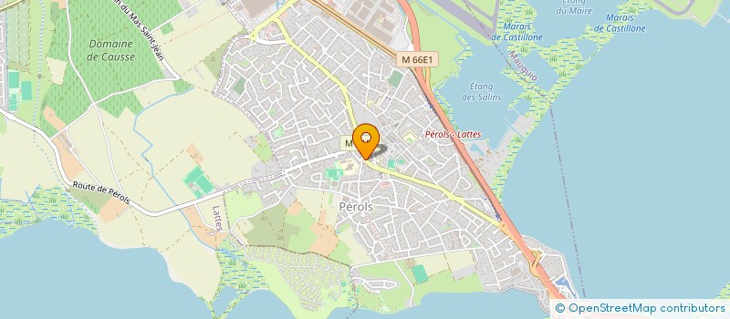 localisation de l'entreprise LGK IMMO  PEROLS