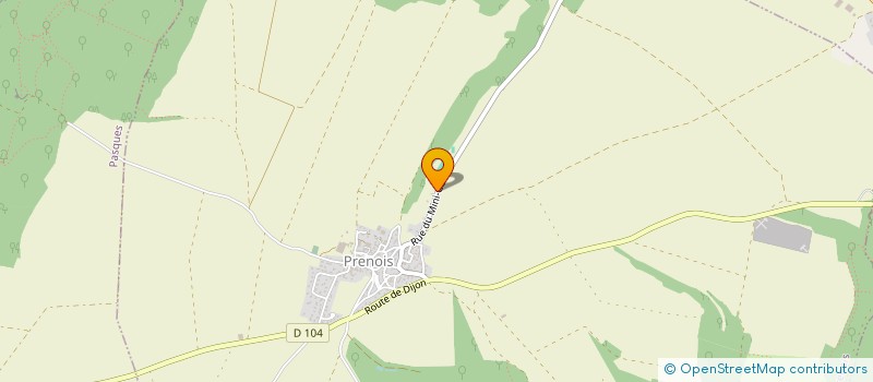 localisation de l'entreprise LGL  PRENOIS