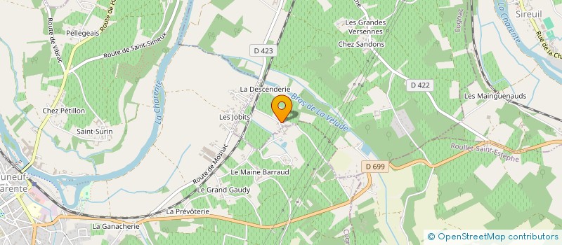 localisation de l'entreprise LGL CONSEIL  MOSNAC-SAINT-SIMEUX