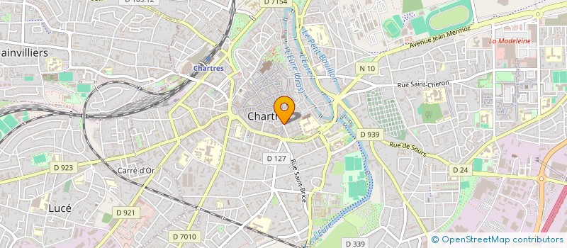 localisation de l'entreprise LGL ENT. à CHARTRES
