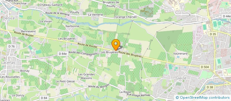 localisation de l'entreprise LGL GROUPE HOLDING  DENICE