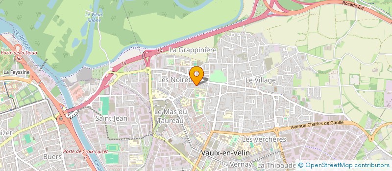 localisation de l'entreprise LGL HOTEL  VAULX-EN-VELIN