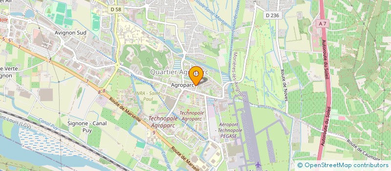 localisation de l'entreprise LGL IMMO  AVIGNON