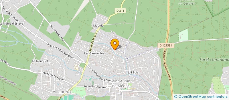 localisation de l'entreprise LGL SOLUTIONS  SAINT-AUBIN-DE-MEDOC