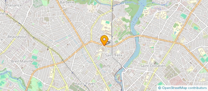 localisation de l'entreprise LGL VISION à NANTES