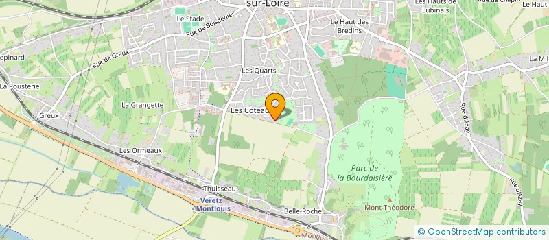 localisation de l'entreprise LGLB à MONTLOUIS-SUR-LOIRE