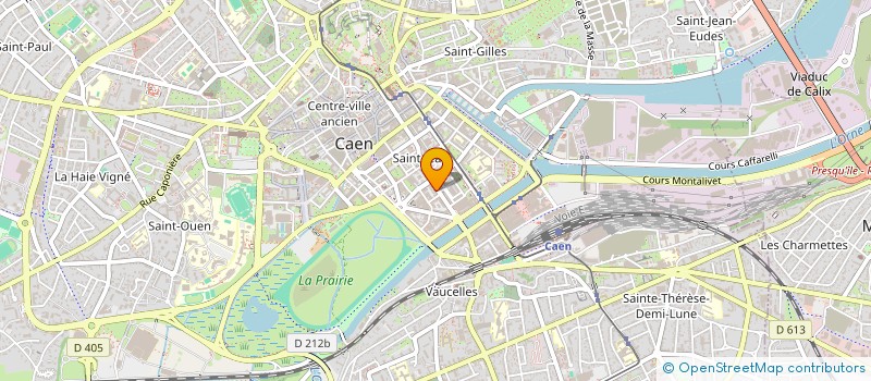 localisation de l'entreprise LGLD à CAEN