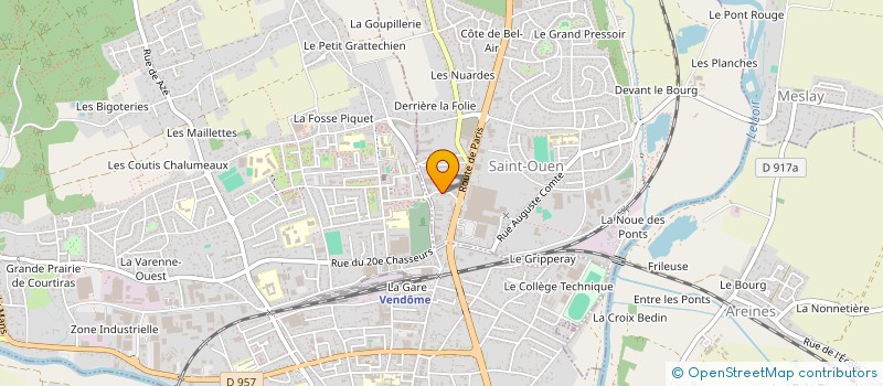 localisation de l'entreprise LGLH  SAINT-OUEN