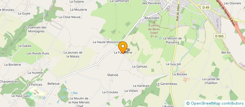 localisation de l'entreprise LGLM  CORDEMAIS